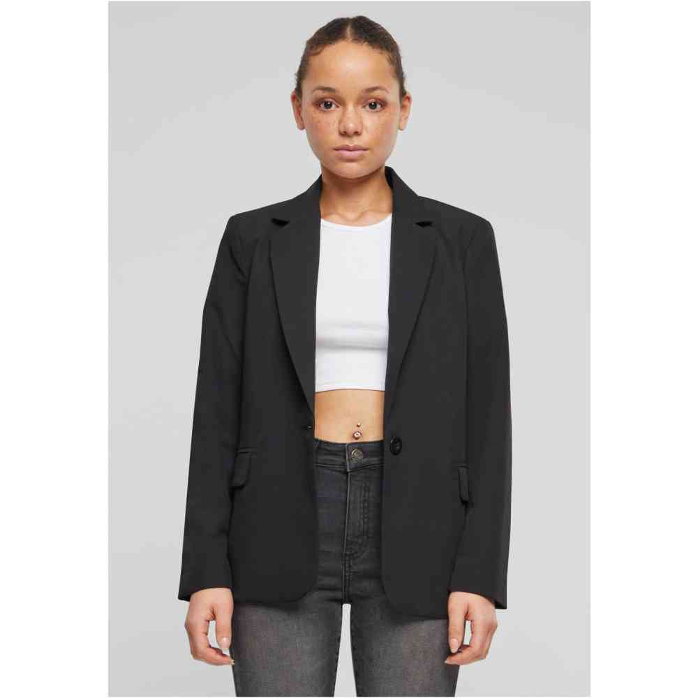 Urban Classics - Basic Blazerjacke - Schwarz